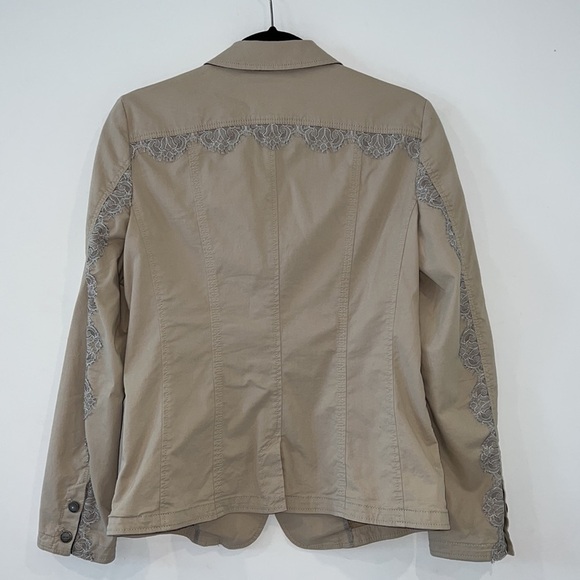 MARCCAIN Clay Single Breasted 2 button closure Lapel Colar Blazer size 8 - Picture 2 of 16